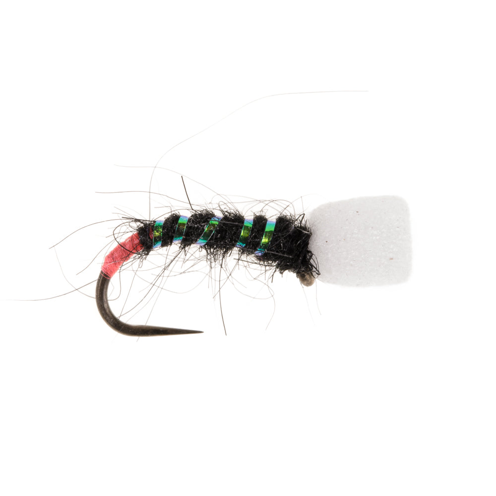 BLACK TOP HAT FOAM EMERGER BARBLESS