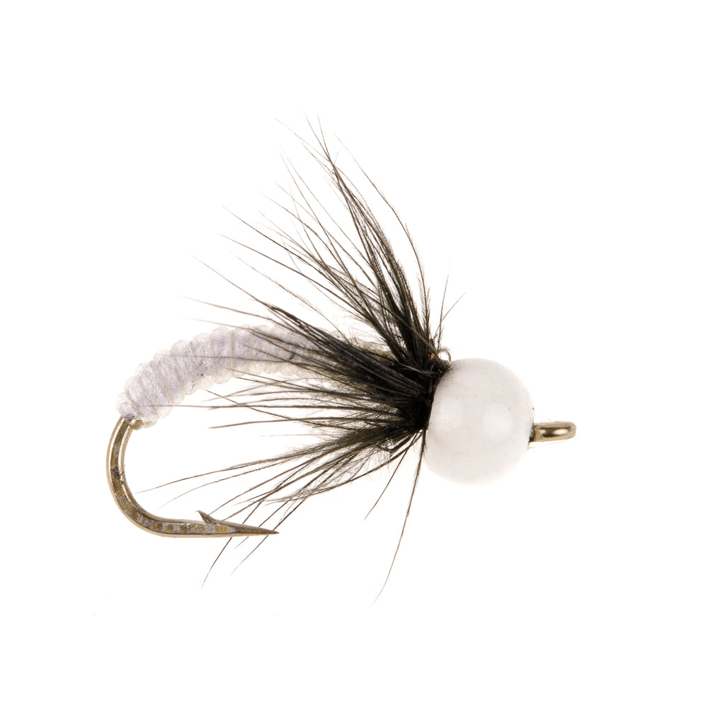 WHITE TUNGSTEN BOBBER FLY