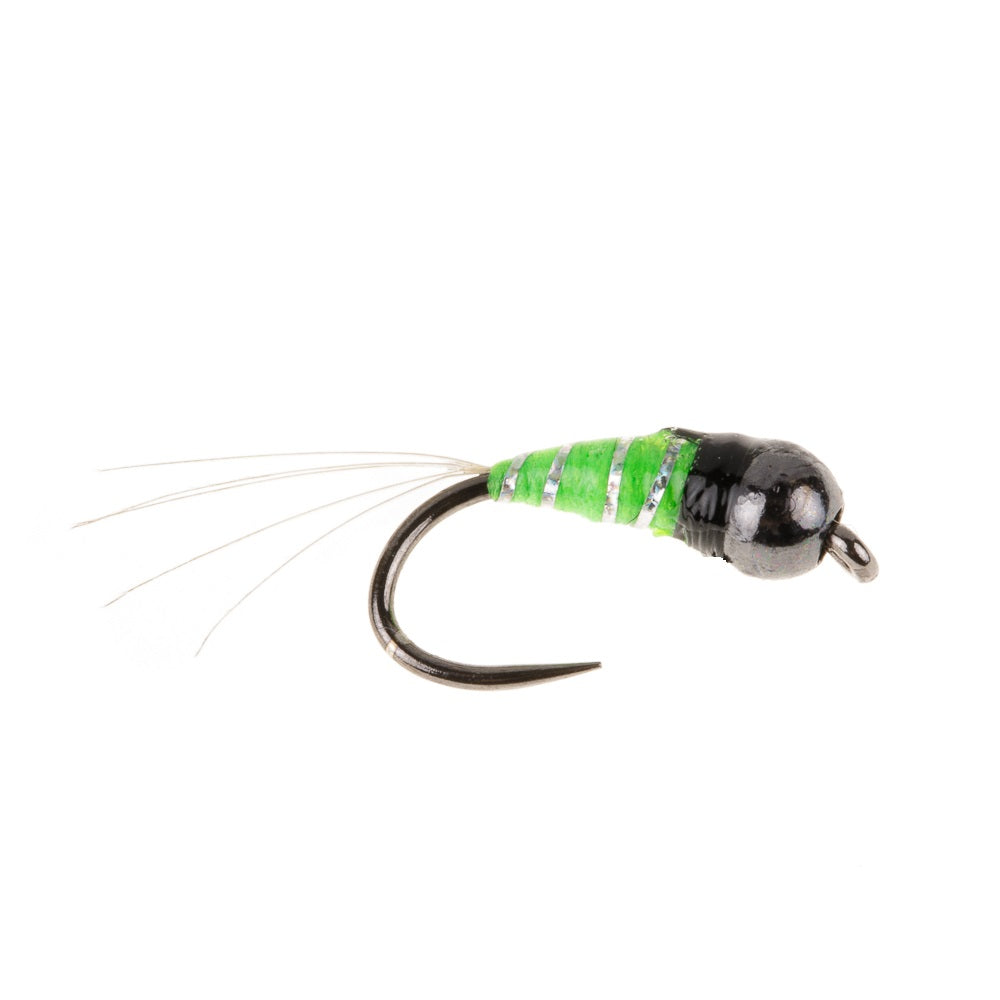 UV RIB GREEN PERDIGON BARBLESS