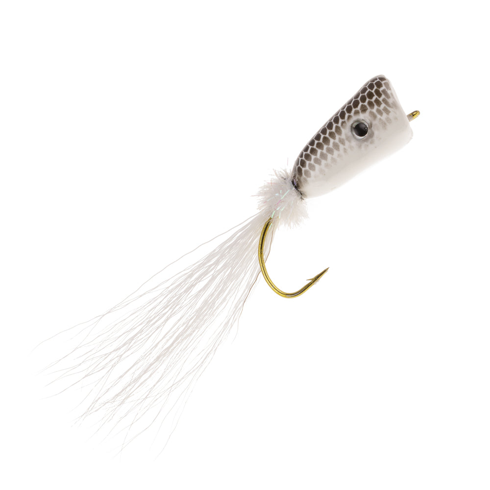 DOUBLE BARREL POPPER WHITE