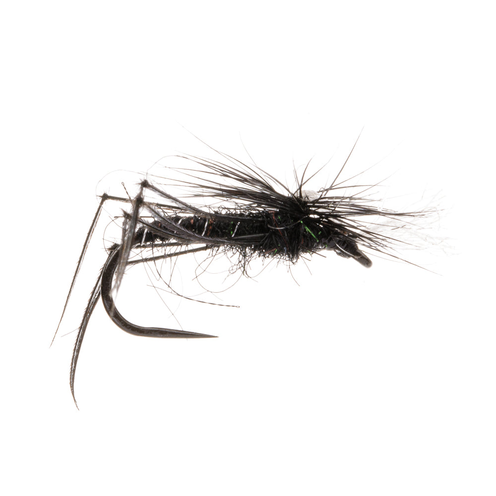 FLASH BELLY HOPPER BLACK BARBLESS