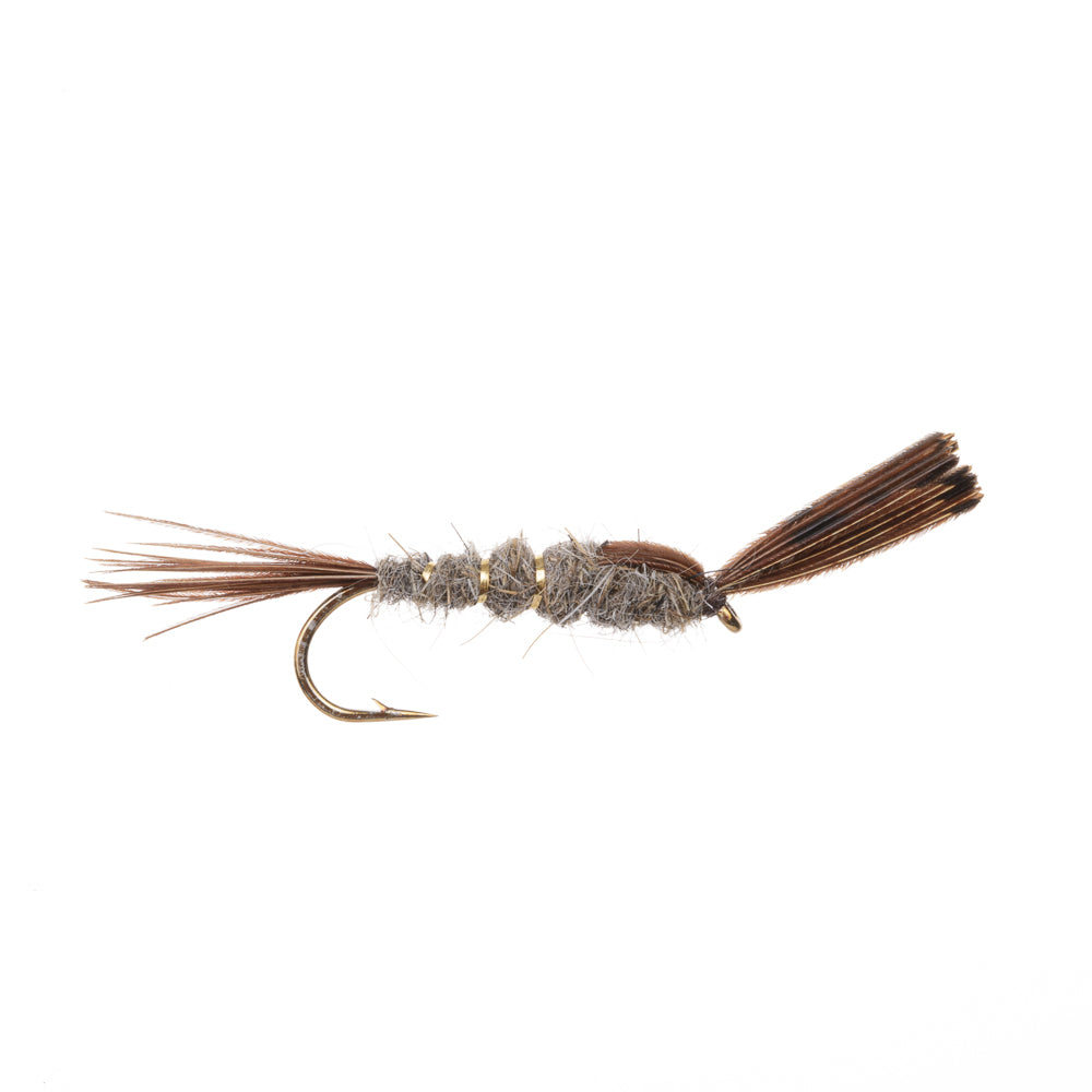 MARCH BROWN WEIGHTED NYMPH